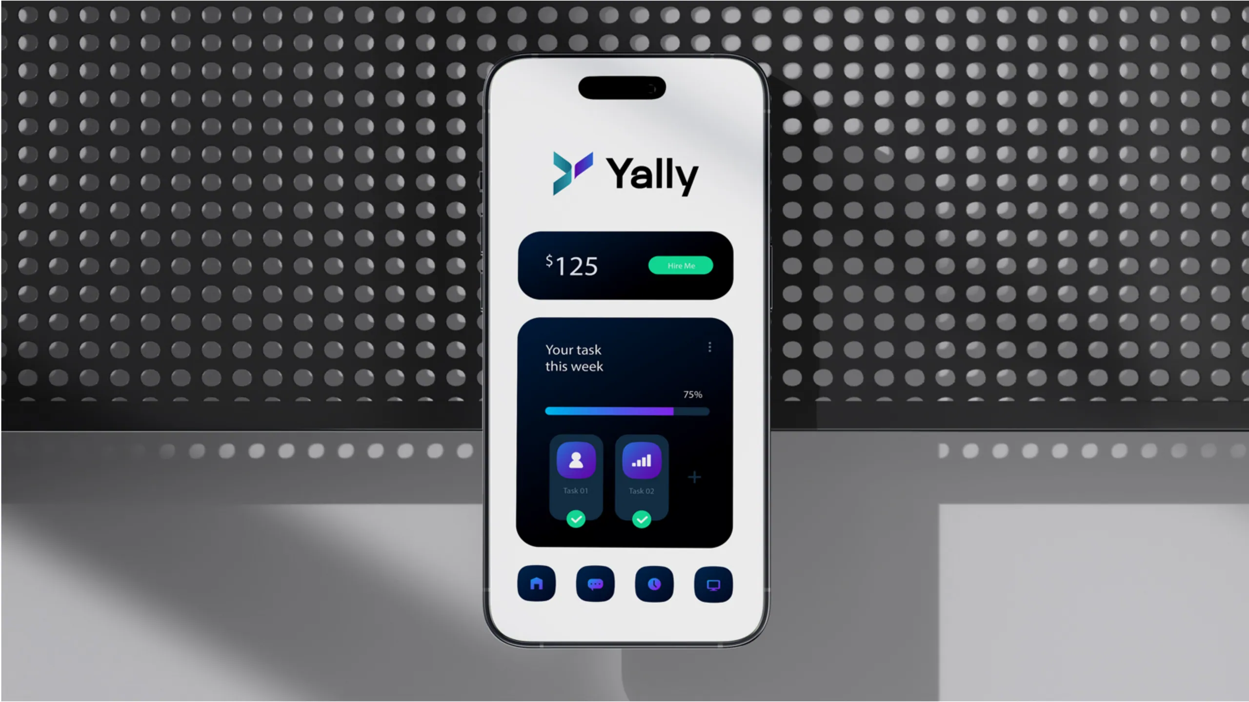 Yally brand identity 1